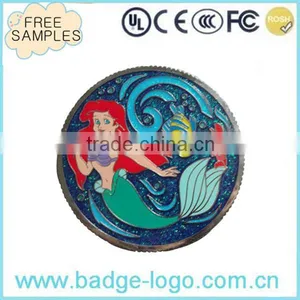 Old Western Style Customized Design Metal Coin Bezel thumbnail-1