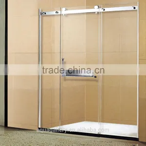 Alumium Frame Sliding Opening Glass Shower Door thumbnail-2