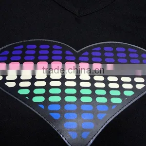 Electroluminescent/el Flashing T-shirt Made in China thumbnail-2