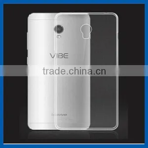 C&T Soft Gel TPU Skin Clear Cell Phone Case for Lenovo Vibe P1 thumbnail-2