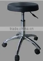 Round Swivel Lab Stool thumbnail-1