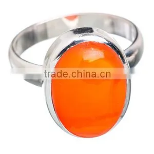 925 Silver Rings in Wholesala Price, Carnelian Ring Best Wholesale Price thumbnail-1