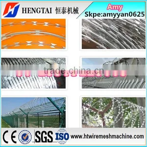 China Manufacturer Razor Barbed Wire Mesh Machine/Razor Barbed Wire Fence Machine thumbnail-6