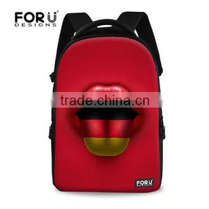 National Flag Red Lip Sexy Laptop Bags,Fashionable Laptop Bags,Backpack Laptop Bag thumbnail-4
