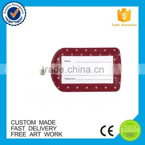 High Quality Manufacturer China Leather Luggage Tag thumbnail-1