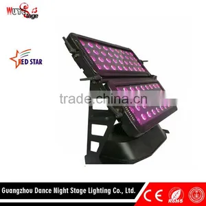 72pcs Full Color LED Spot Light Outdoor Wall Lamps LCD Digital Display Stage Lighting thumbnail-1