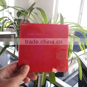 Custom High Cast Solid Red Acrylic Sheet/acrylic Laser Cutting/acrylic Fabrication thumbnail-1