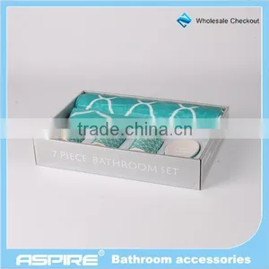 Houseware Ceramic Plastic Bathroom Accessories thumbnail-5