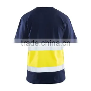 High Visibility Shirts Wholesale Reflective Safety Safety POLO Shirt Workwear thumbnail-2