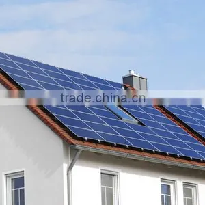 Roof Mounting On-Grid 2kw Solar Panel Kits for Home Grid System Grid Inverter Tie thumbnail-1