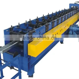 C Shape Roof Purlin Steel Sheet Cold Roll Forming Machine in China thumbnail-1