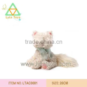 Customized OEM Manufaturer Stuffed Plush Cat , Plush Animal Toy thumbnail-1