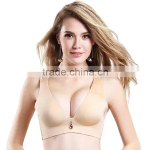 Ladies Sexy Seamless Sports Bra Tops Seamless Ahh Bra thumbnail-2