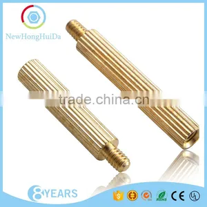Precision Machining Brass Screw Thread Single-head Pillars thumbnail-1
