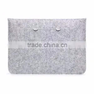 New For Macbook Wool Felt Laptop Sleeve 15inch Laptop Bag, 2016 Trending Product thumbnail-4