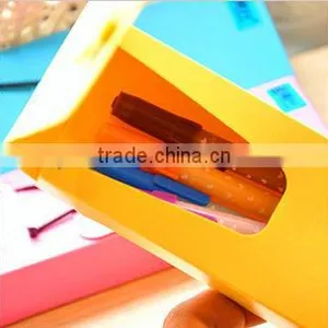 2014 New Product Soft Silicone Pencil Case With Ribbon thumbnail-1