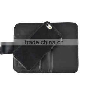 2 in 1 Detached Wallet Leather Case For Wiko Stairway thumbnail-1