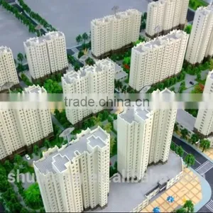 Scale 1/150 Residential House Maquette Architectural Model for Real Estate thumbnail-1