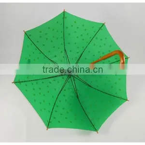 Umbrella Wood Handle Wood Shaft Umbrella thumbnail-4