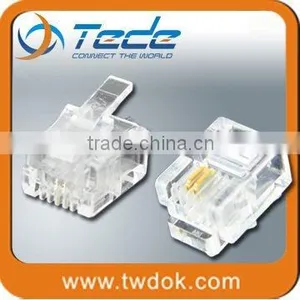 "TEDE Telephone Modular Plug,rj45 Connector, 8p8c Cat5e/cat6 thumbnail-1