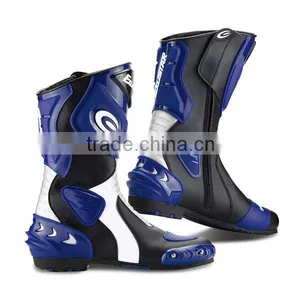 Racing Motorcycle Black Boots thumbnail-2