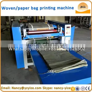 New Type Non Woven Bag Printing Machine Price / Poly Bag Printing Machine thumbnail-2