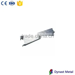 Used for Types of Cuplock System 9 Inch Width Q235 Hot Dip Galvanized Scaffolding Walkboard Steel Plank thumbnail-1
