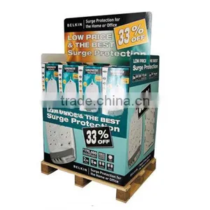 AEP 2013 New Style Pallet Paper Display for Products Promotion thumbnail-1