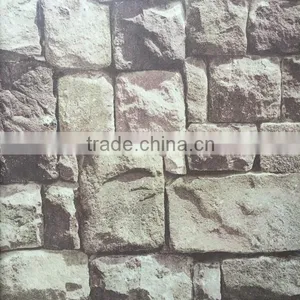 2016 Modern Vintage Style Vinyl Design 3d Texture Brick Wallpaper thumbnail-2