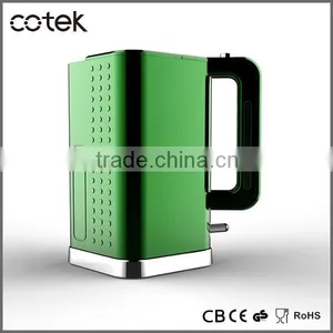 1000W Dots Design Plastic Colored Electric Water Kettle thumbnail-1