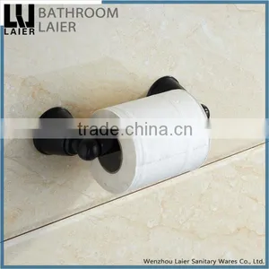 Contemporary Western Unique Design Zinc Alloy ORB Bathroom Accessories Wall Mounted Toilet Paper Holder thumbnail-4