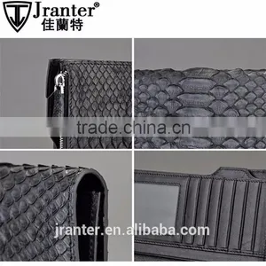 Customize Handmade Real Python Snakeskin Business Credit Card Wallet thumbnail-3