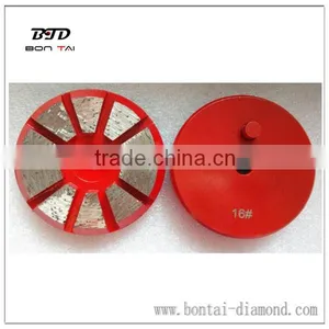 3"10-Seg Metal Bond Diamond Grinding Pads Concrete Floor Surface Prep Metals thumbnail-4