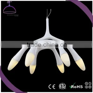 Spider Shaped White Resin Modern Popular Pendant Lighting thumbnail-1