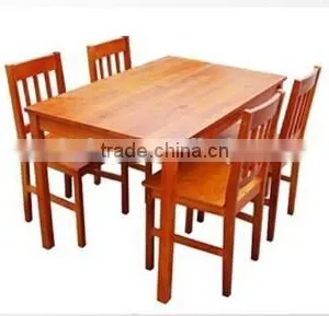 Dining Room Solid Pine Five Pieces Dining Sets thumbnail-1