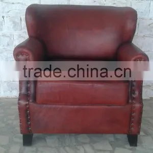 Modern Classic Furniture Ideas With Brown Leather Arm Chairs thumbnail-1