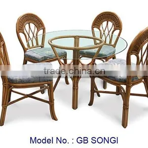 Elegant Furniture, Indoor Rattan Dining Sets Furniture thumbnail-1