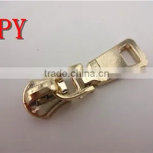 Hot Slider! 5# Gold Metal Slider thumbnail-1