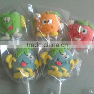 Funny Smiling Face Shaped Halal Marshmallow Candy thumbnail-1