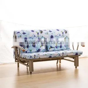 Folding Sofa Bed With Horizontal Broaching Functional Sofa thumbnail-4