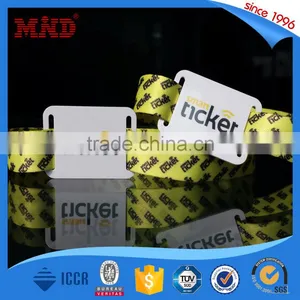 MDWW02 Cheap Customized Festival Fabric Rfid Woven Wristband thumbnail-2
