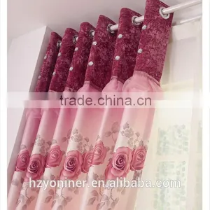 2015 Hot Sale Printed Designed No. 08 Window Curtains, Made- up Black Out Fabric in Home or Hotel thumbnail-2