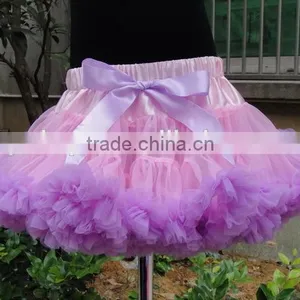 Fancy Summer Pattern Fluffy Tutu Chiffon Pettiskirt Children Clothing Cutting Dress Baby Girl Cloth Made in China thumbnail-1