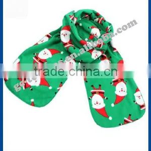 High Quality and Soft Polar Fleece Scarf for Children With Cute Printing Pattern thumbnail-1