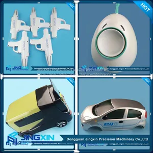 Jingxin Top Quality UV Painting ABS Gold Vacuum Plating CNC Machining Plastic Prototypes thumbnail-3