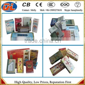 Automatic Cellophane Packing Machine | Cigarette Box Wrapping Machine | Perfume Box Film Wrapper thumbnail-1