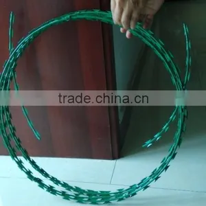Wholesale BTO-22 Powder Coated Razor Barbed Wire thumbnail-6