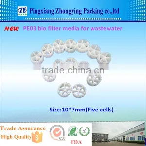 PE03 Bio Filter Media for Wastewater With Five Cells thumbnail-1