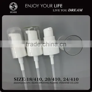 18mm Hot Sale Plastic Transparent Lotion Pump thumbnail-1