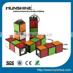 Rubik's Cube Led Gift Light Keychain Wholesale thumbnail-1